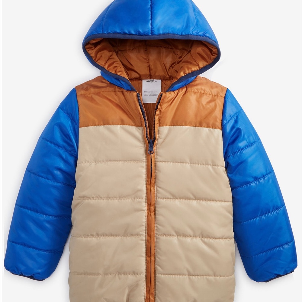 Reversible Unisex toddler coat Jacket